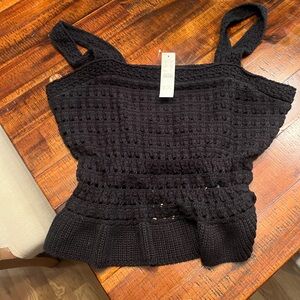 J crew crochet tank